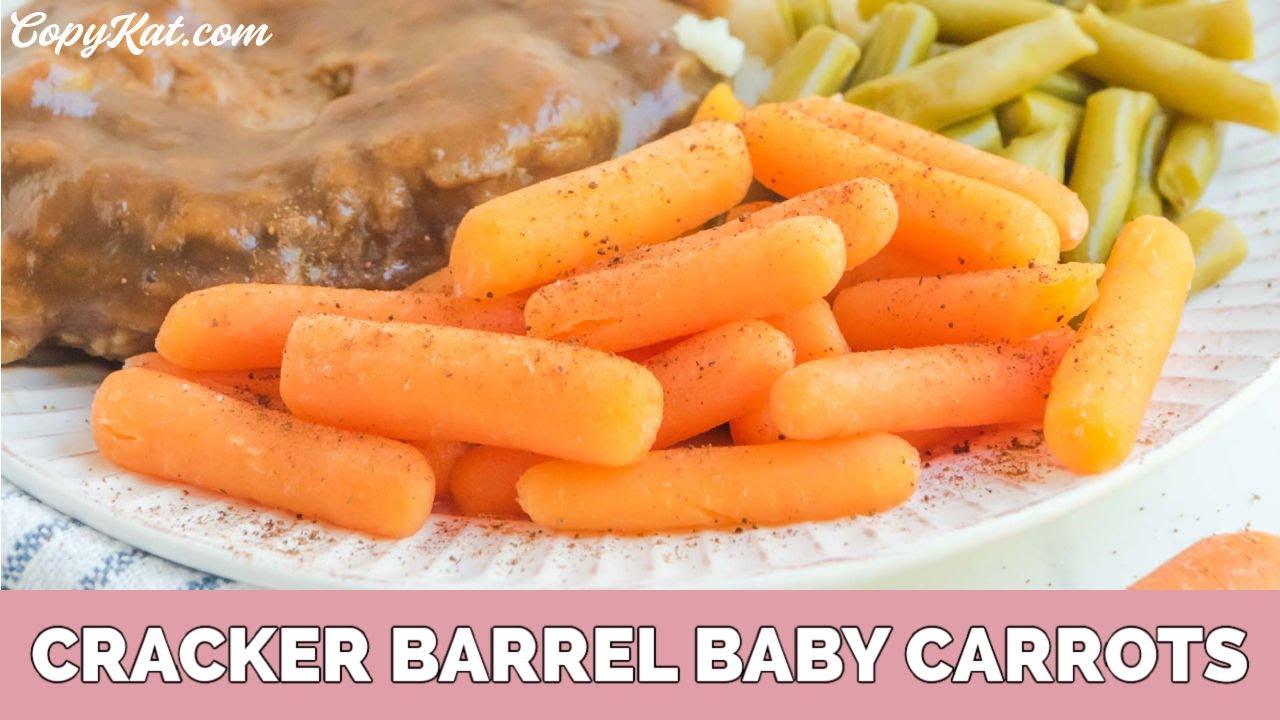 How to Make Copycat Cracker Barrel Carrots