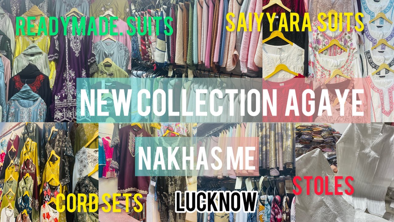 New collection in Nakhas market Lucknow ❤️🌺 #trending #viral #youtube 