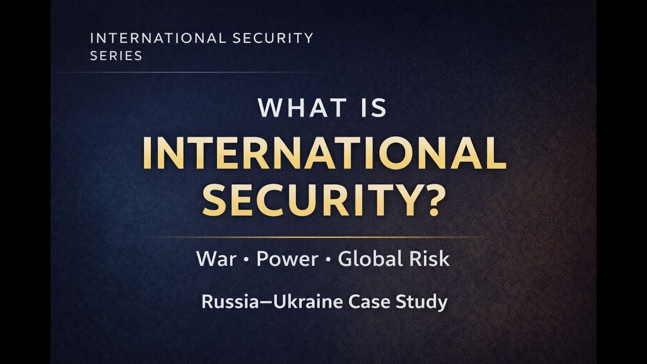Understanding International Security Through The Russia–Ukraine War