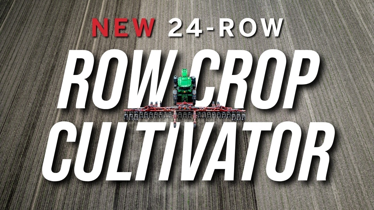 24-Row Precision Row Crop Cultivator from Salford | Built for Accuracy, Speed, and Clean Rows
