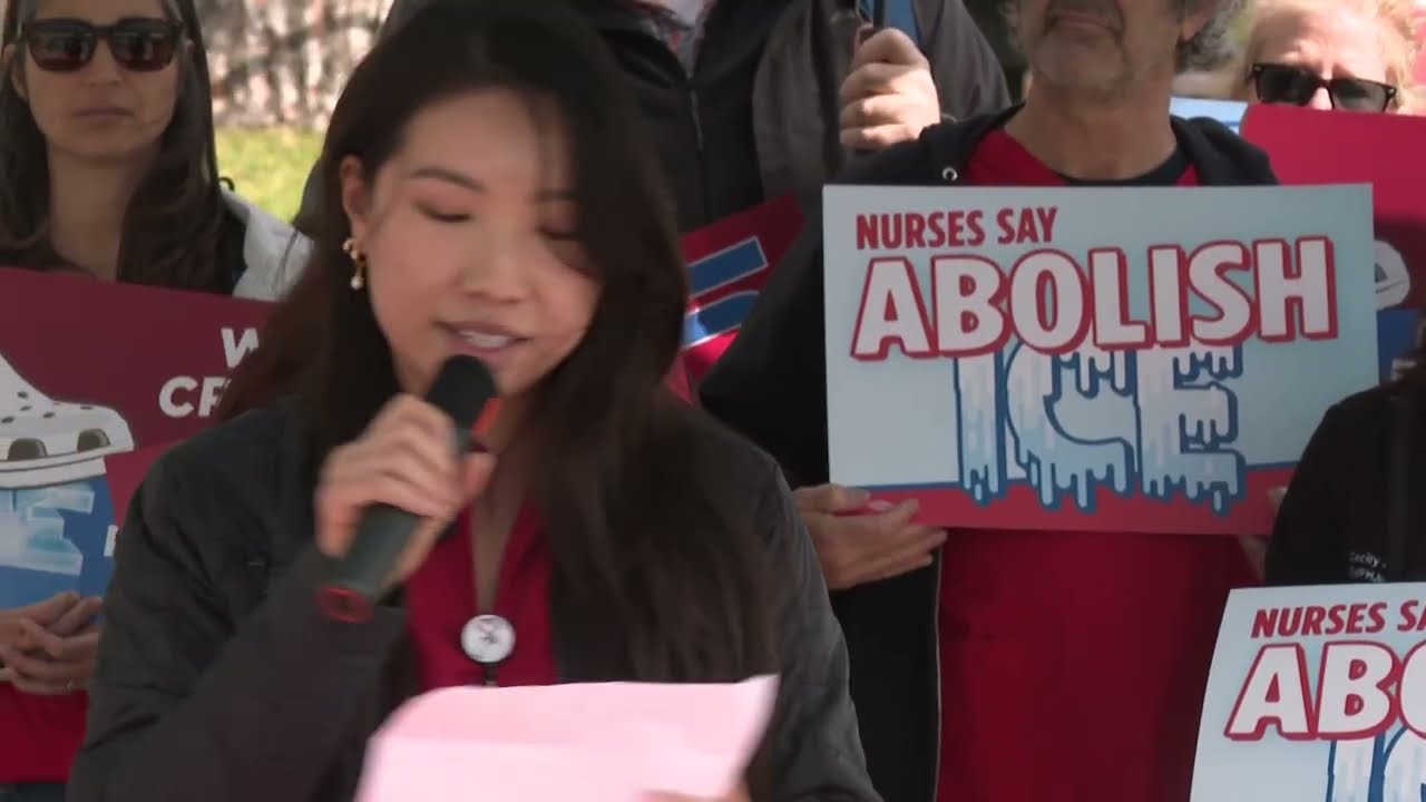 Anti-ICE protests staged by nurses' union at San Diego County hospitals