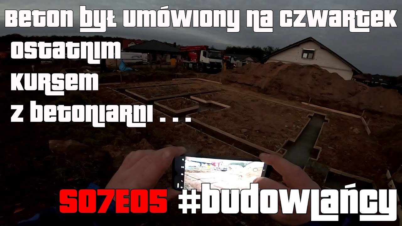 S07E05 | Jak wylać chudziaka ? | Beton C16/20 | Bez większych niespodzianek | Budowlańcy | #farys.pl