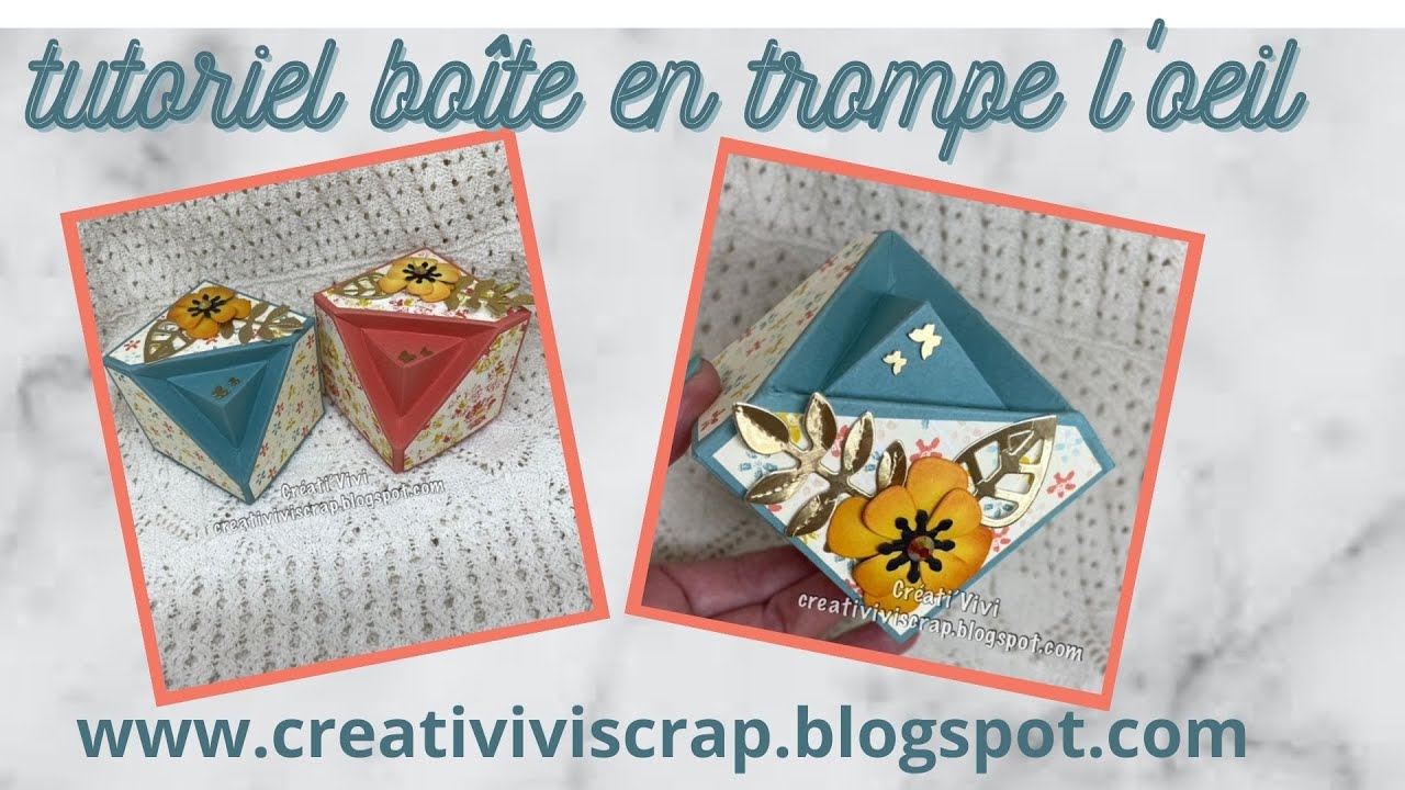 BOITE EN TROMPE L'OEIL