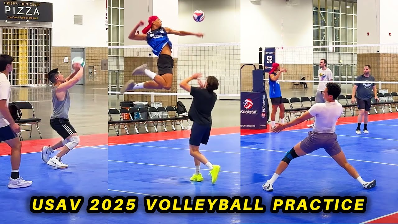 Volleyball Practice with Tall Ones & Dimes | USAV 2025