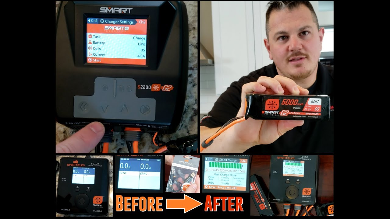 Spektrum - Intro to Gen2 SMART Tech & Gen1 to Gen2 SMART Firmware Updater Cable Tutorial