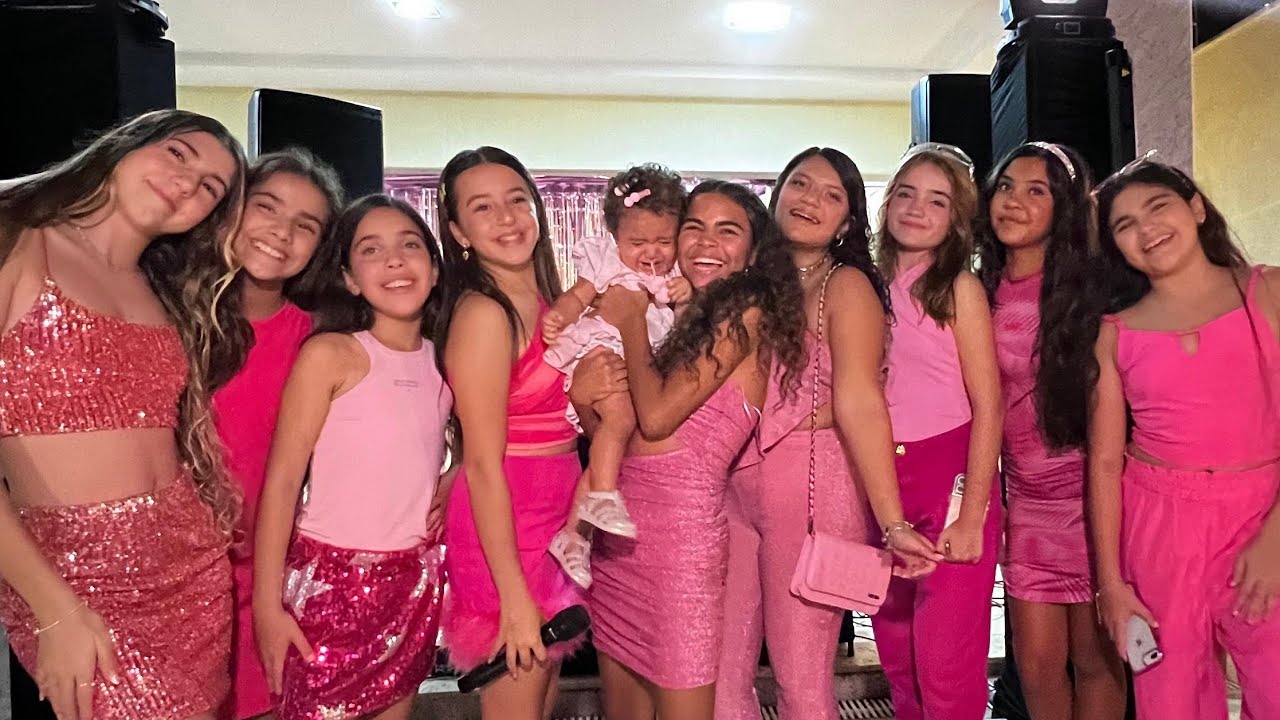 ARRUME-SE CONOSCO PARA BALADINHA NA FESTA ROSA DA MANSÃO FRIENDS