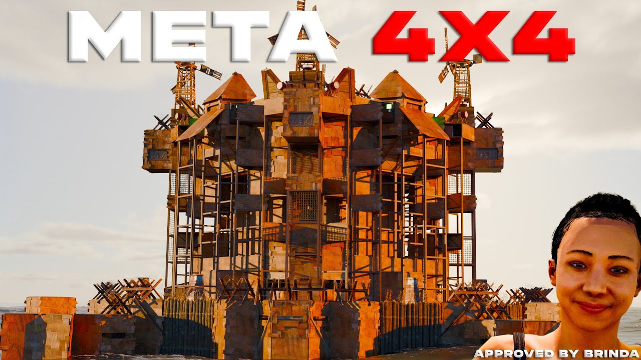 UNRAIDABLE META 4×4 | MEDIUM GROUP | RUST