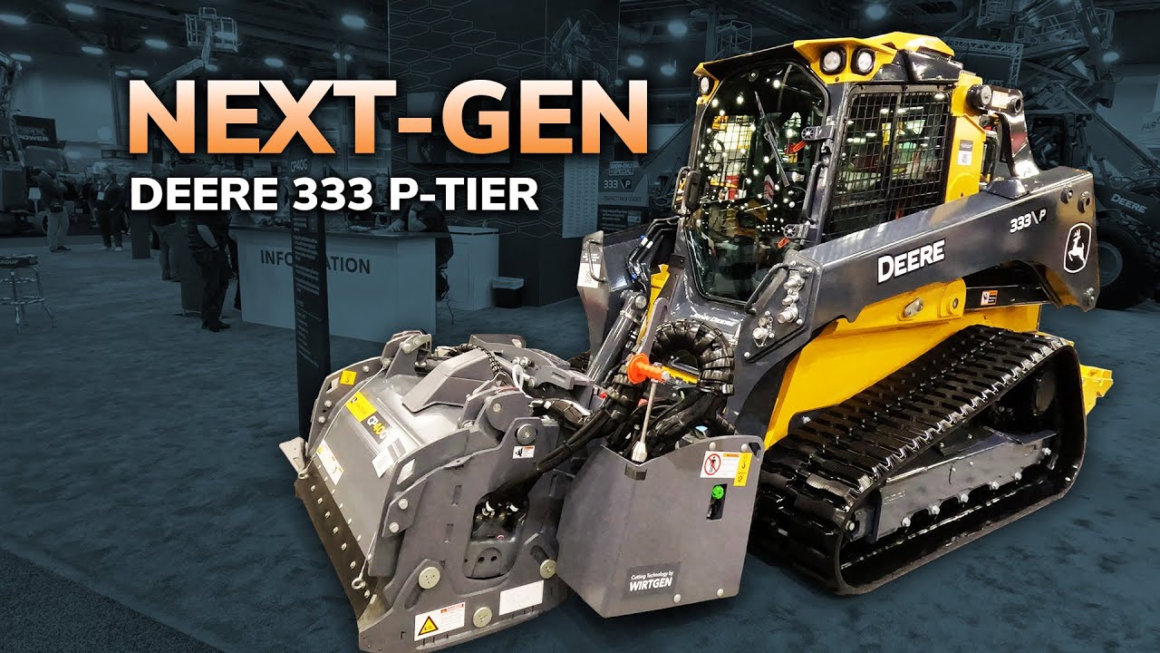 A Closer Look: Deere’s Powerful New 333 P-Tier Compact Track Loader
