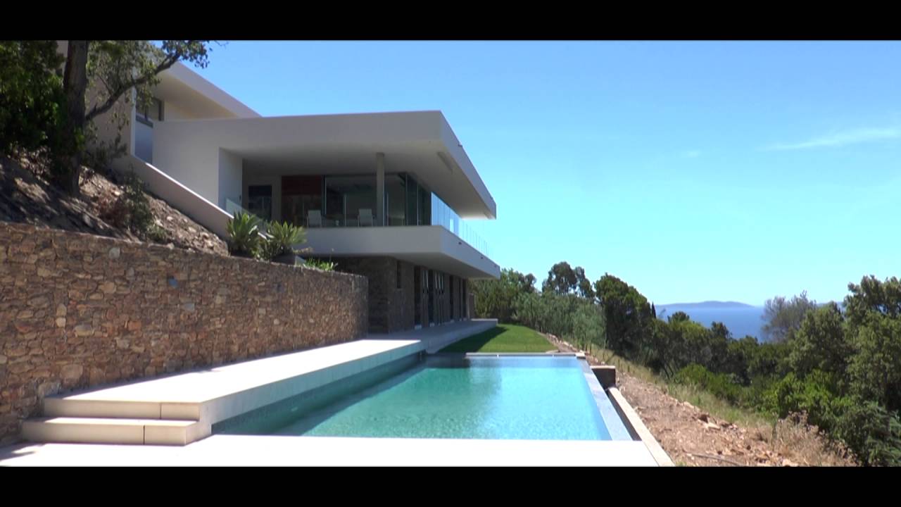 villa contemporaine Le Lavandou,  Raphael Henry-Biabaud Architecte Toulon