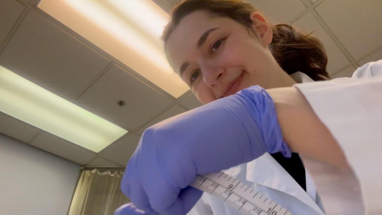 ASMR| 22 weeks pregnant at the OBGYN! (Real Medical Office Roleplay, Heart Tones and Measure)