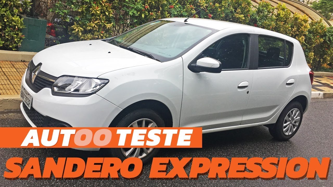 AUTOO a bordo do Renault Sandero Expression 1.0