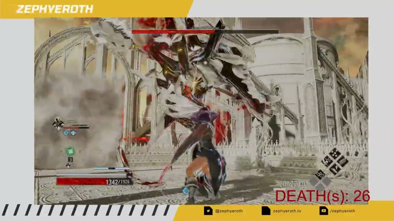 Code Vein Boss: Argent Wolf Berserker