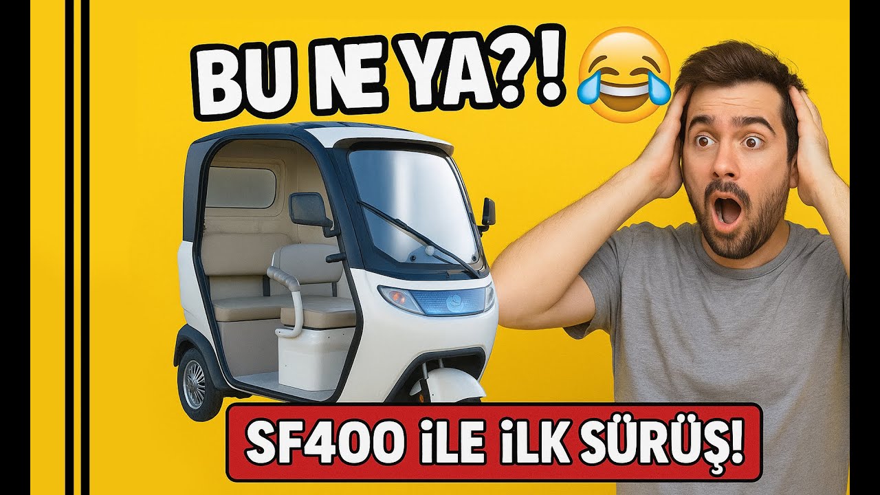 Elektrikli Bisiklet mi Bu, Uzay Mekiği mi?! 😂 SF400’le Gülmekten Sürmeyi Unuttuk!