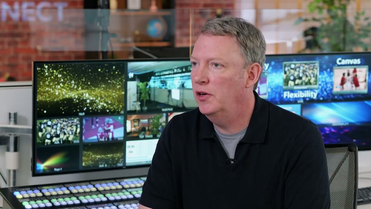 Overview: Live Event Control Room and Personnel