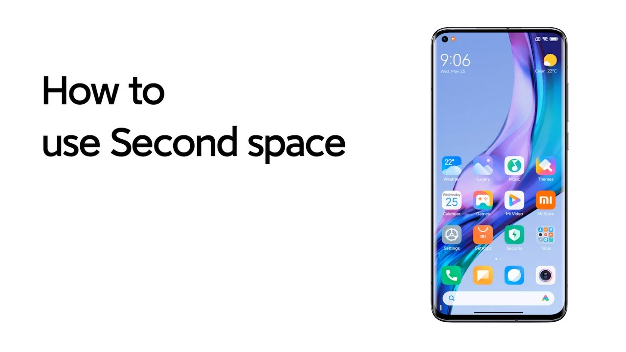 How to use Second space