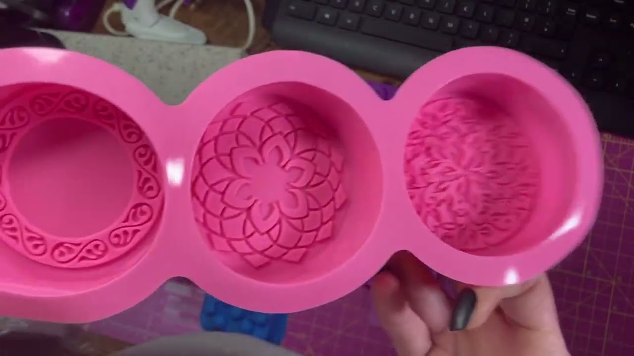 Soap & Bath Bomb Mould Temu Haul #temuhaul #siliconemoulds