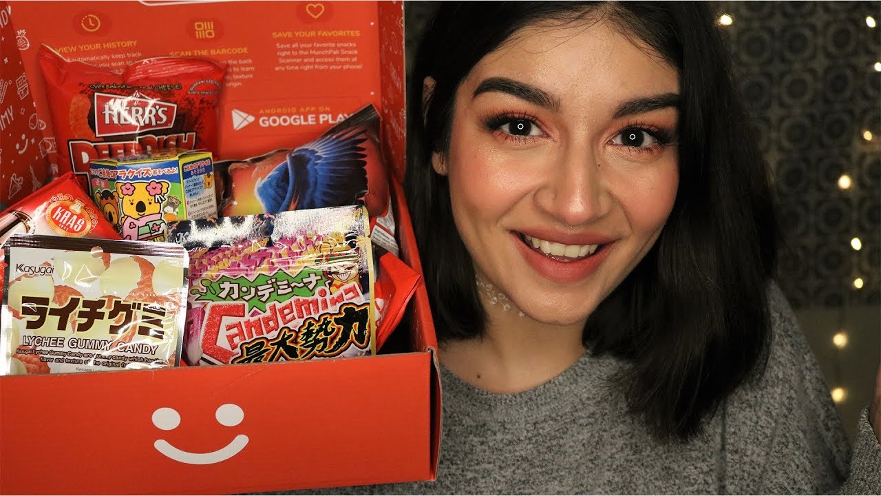 ASMR Trying Snacks From Around The World | Mouth Sounds, Crinkles, Tapping, Whispering 🖤