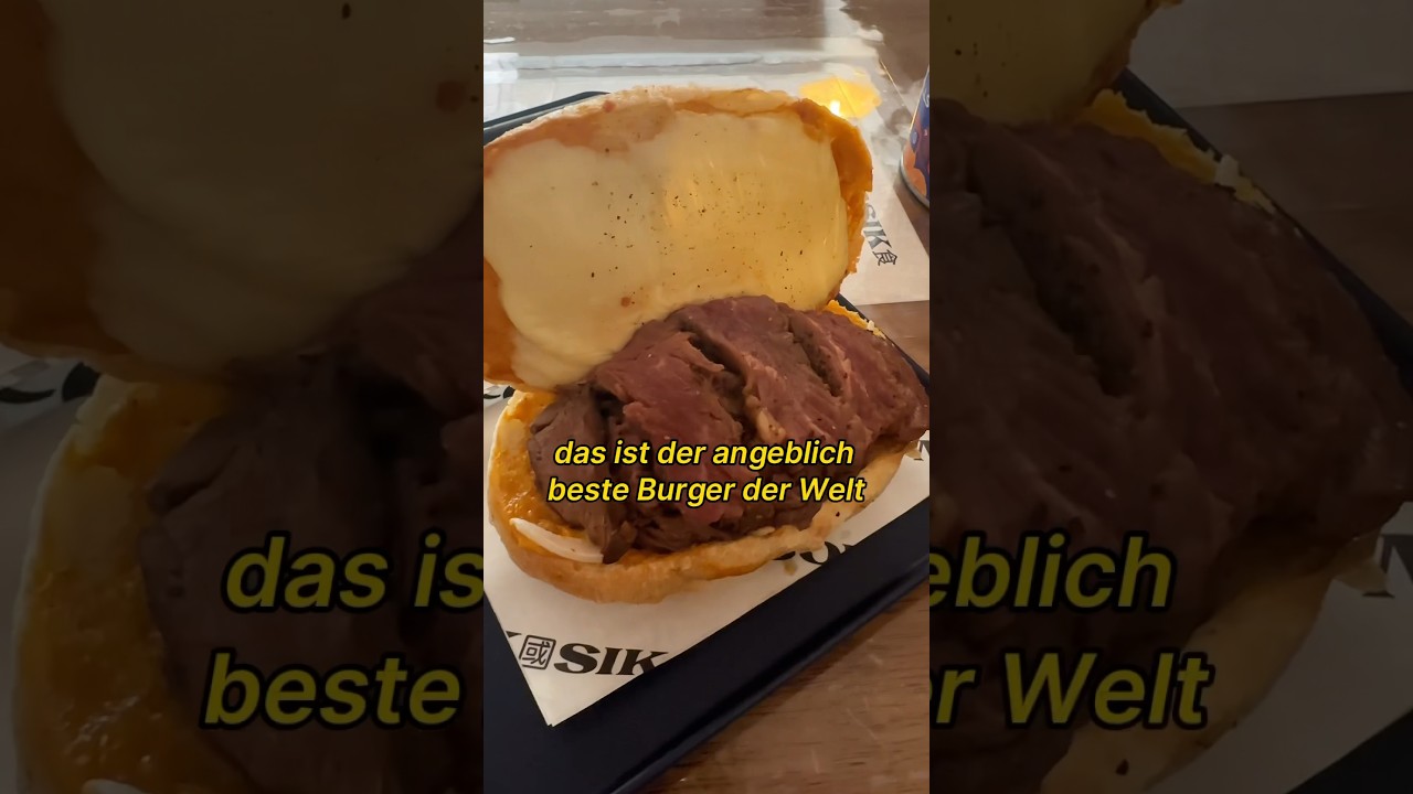 Ist das der beste Burger der Welt?😳