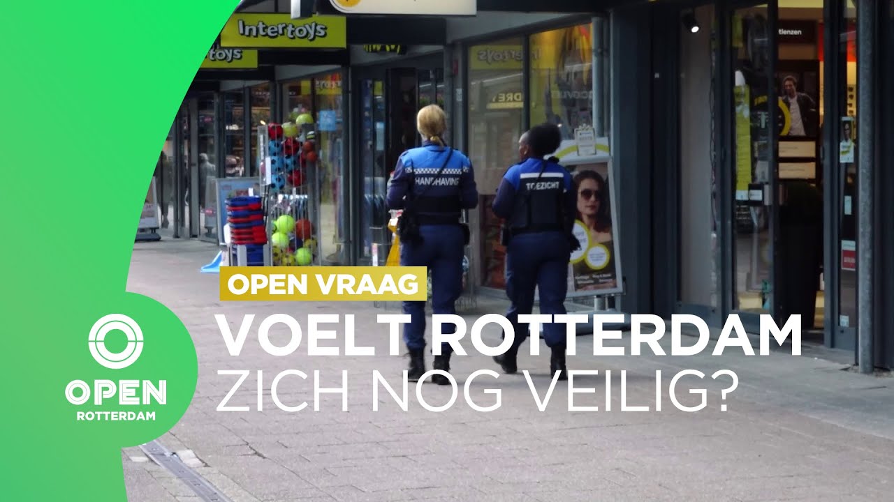 Drie overvallen in Hoogvliet: voelen Rotterdammers zich nog veilig? | OPEN Vraag