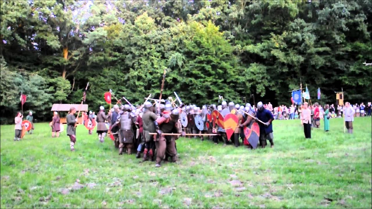 Racibórz Festiwal Średniowieczny - bitwa wojów 30.08.2014