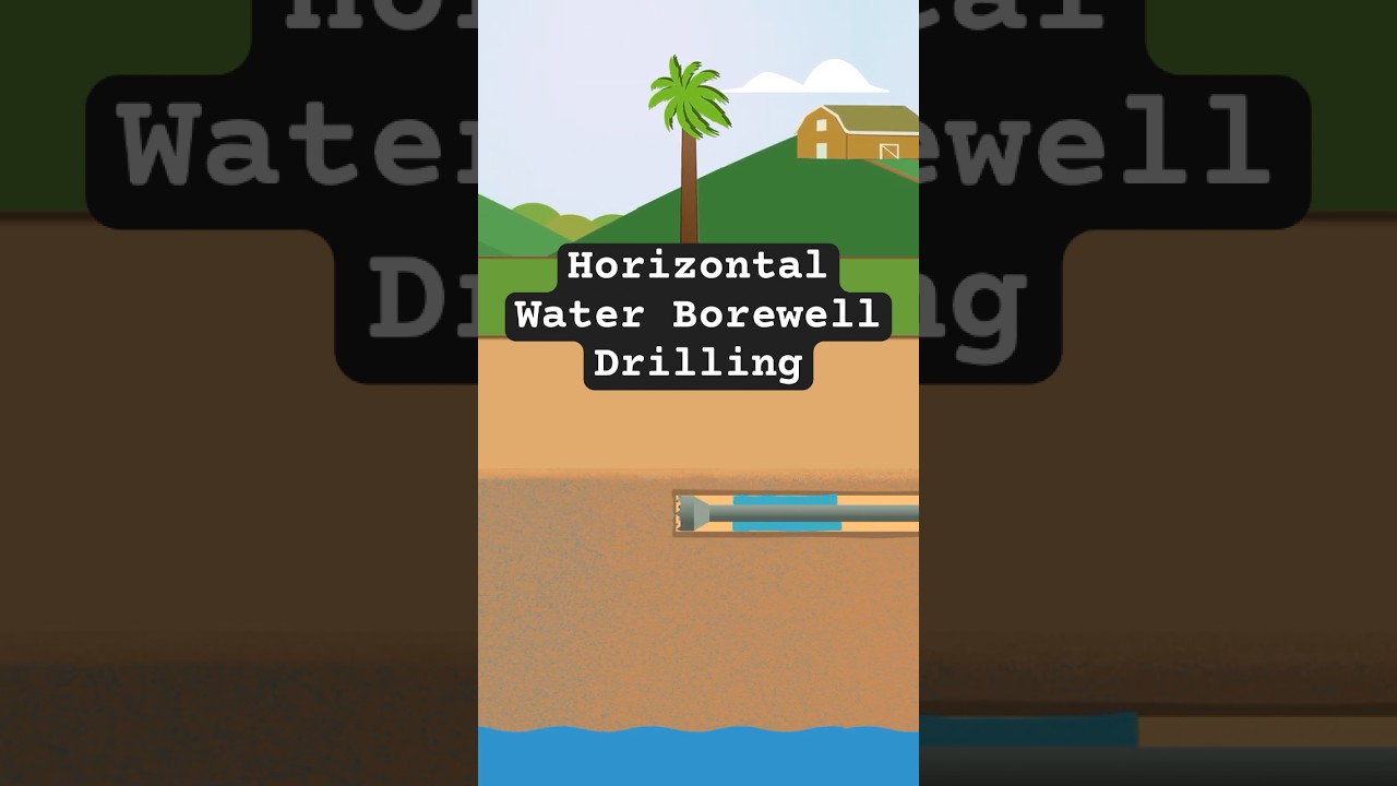 Horizontal Borewell: Unlocking Hidden Underground Water Sources