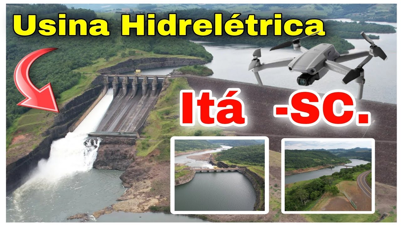 Do Jeito Que Você Nunca Viu...a Barragem de Itá  - Imagens Drone (4k).