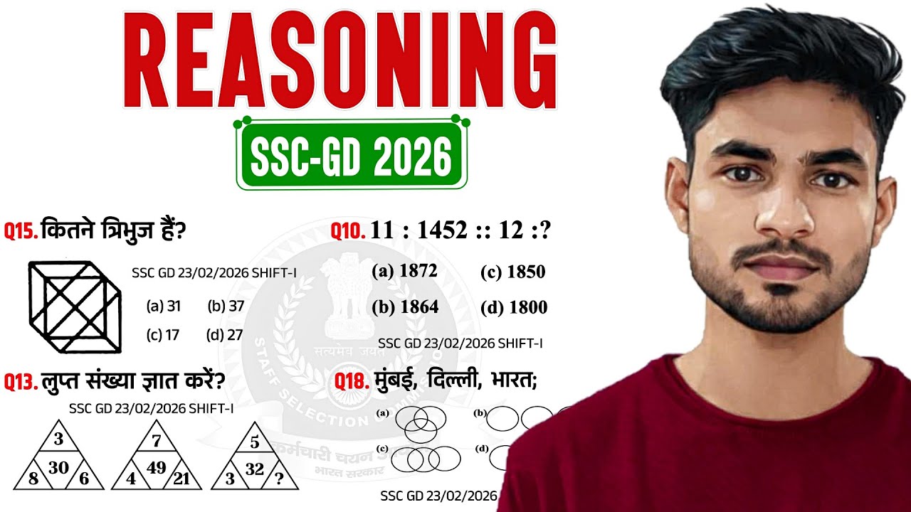 Reasoning प्रैक्टिस Set&ndash;10 | SSC-GD 2026 || Mori Classes