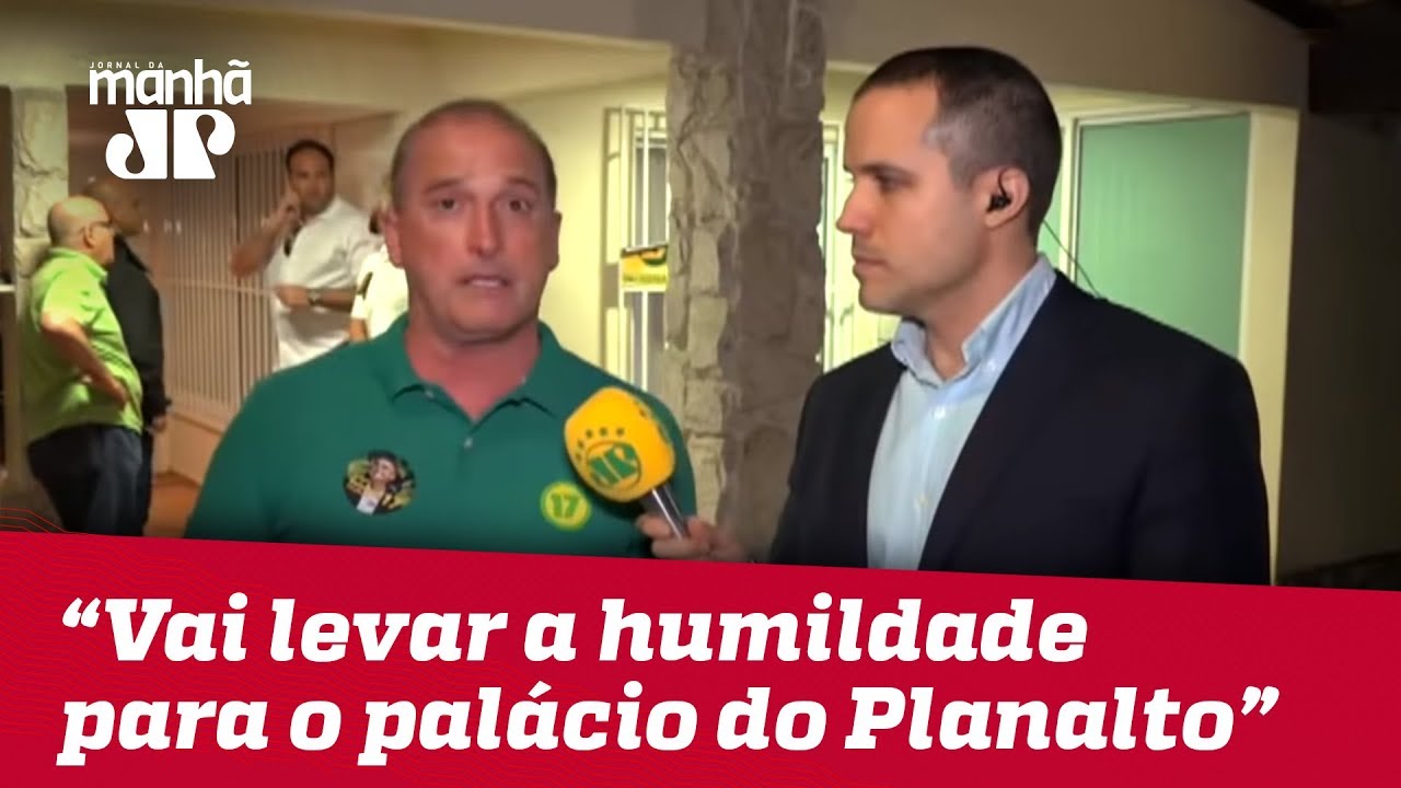 'Bolsonaro vai levar a humildade para o palácio do Planalto', afirma líder da campanha