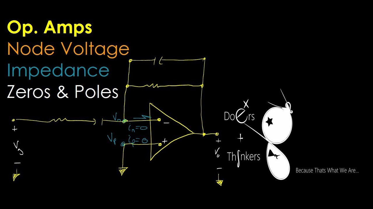 How to: Ideal Op. Amp Transfer function, Poles, Zeros, Node Voltage, Nodal Analysis