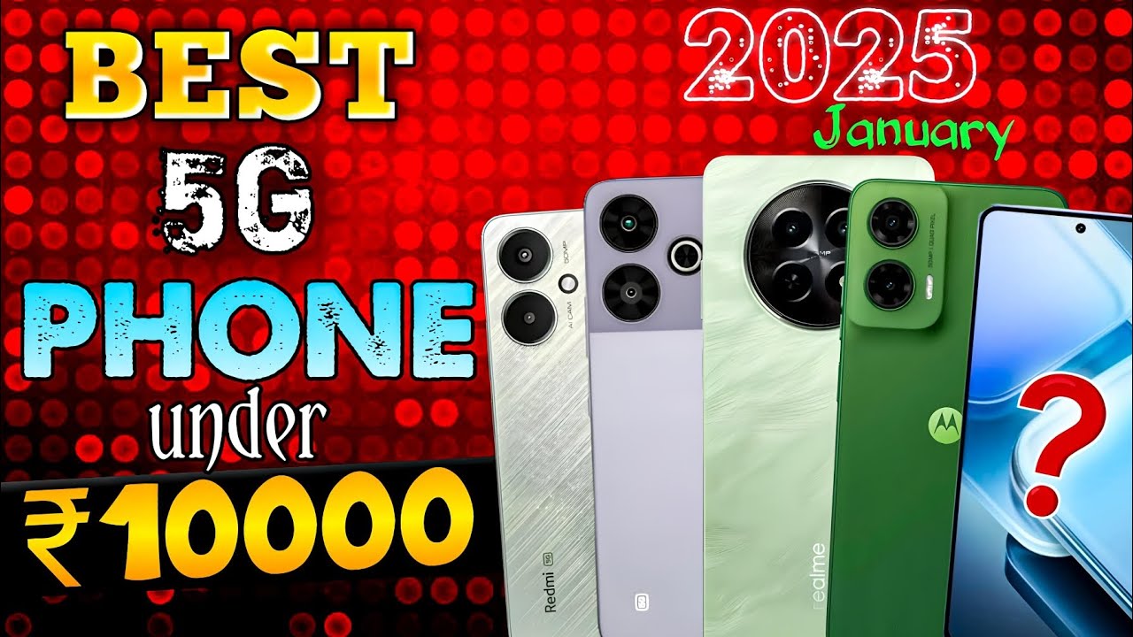 Top 5 Best Gaming 🔥 Phone Under 10000 In 2025 | Best Gaming Smartphone Under 10000 In INDIA 2025