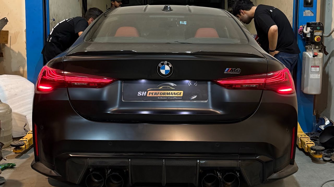 Brand New 2025 BMW M4 Competition || Silencer House || ​Full System Exhaust || Mil Delete Module 