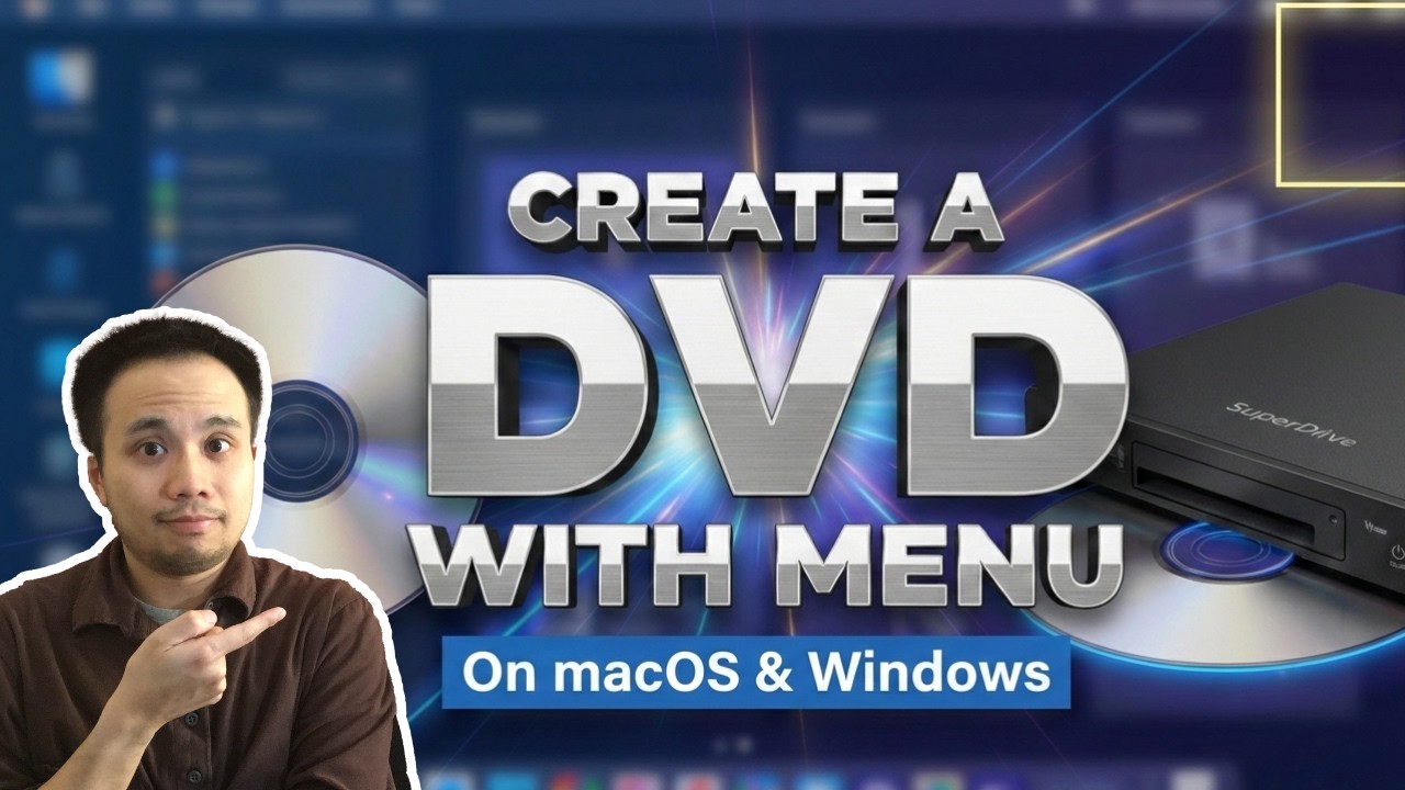Как создать DVD-диск с меню на Mac и Windows (пошаговое руководство)
