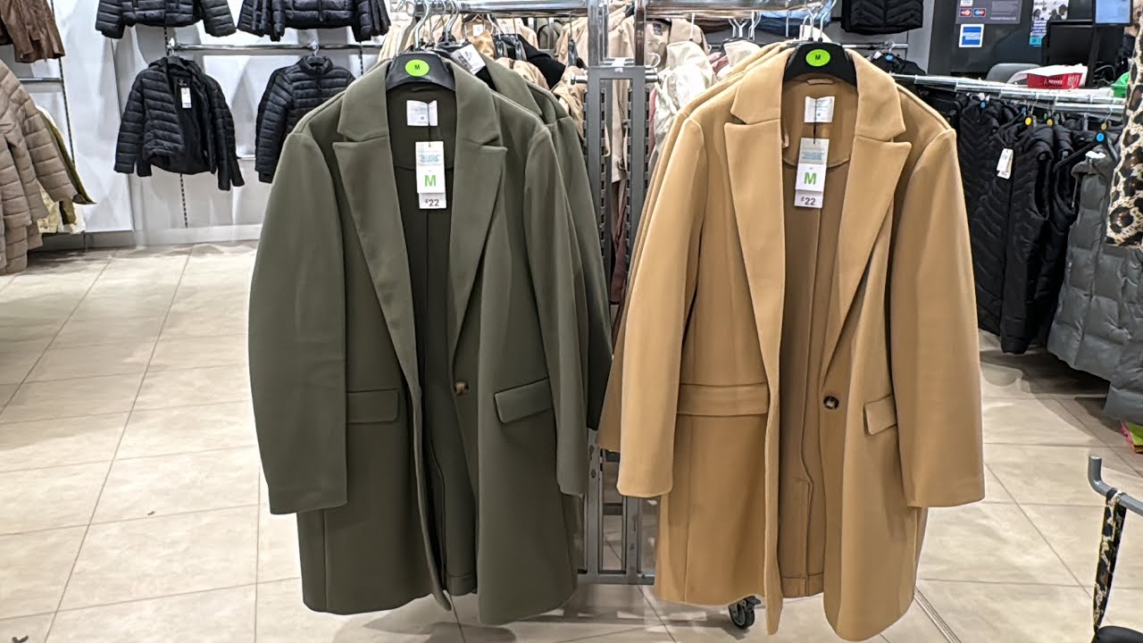 Primark Women's Winter Jackets and Coats New Collection - August 2024