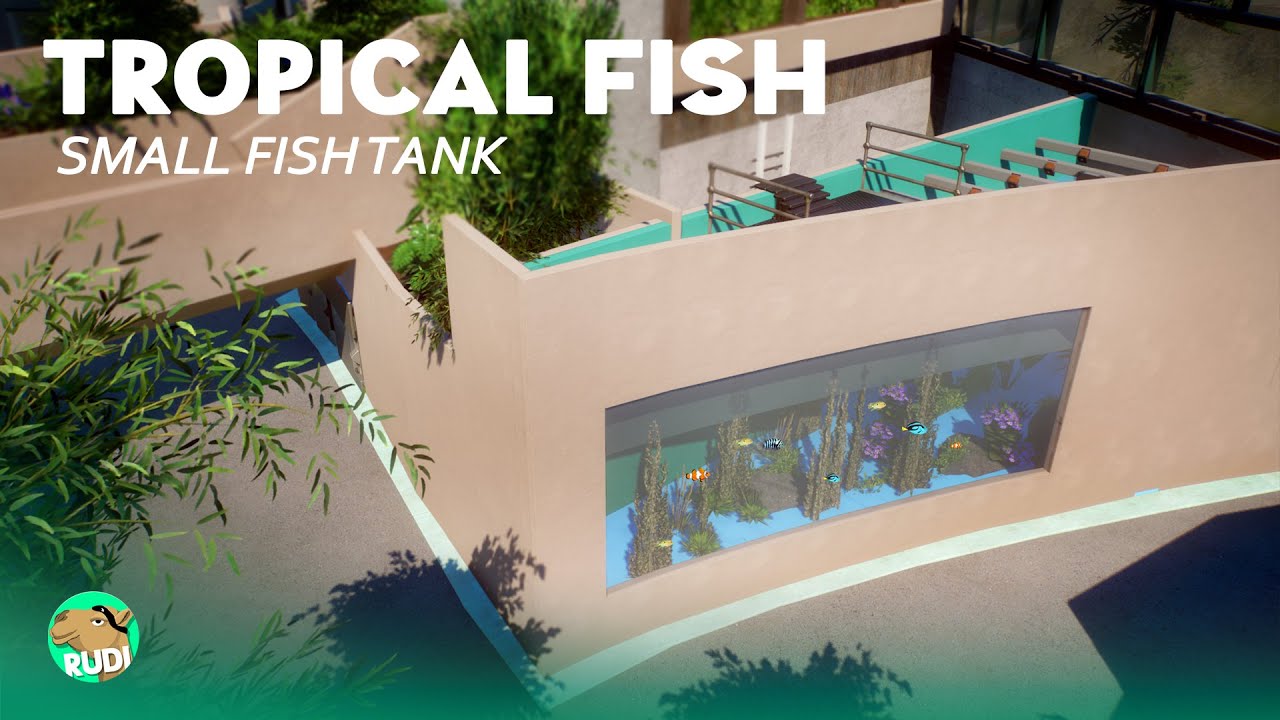 Tropical Fish Tank in Yosemite Zoo - Planet Zoo Speedbuild - Yosemite Aquarium