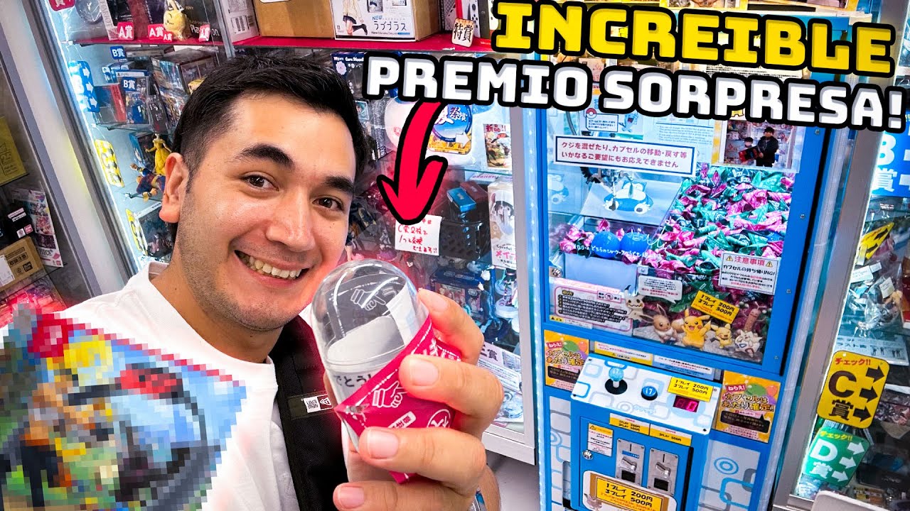 Por fin GANÈ en la MAQUINA DE LOS PAPELITOS en JAPON
