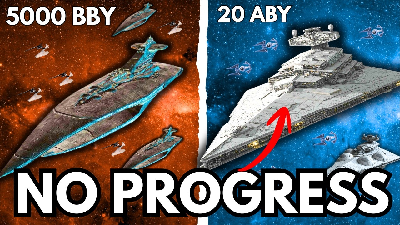Why did Star Wars Technology advance so SLOWLY