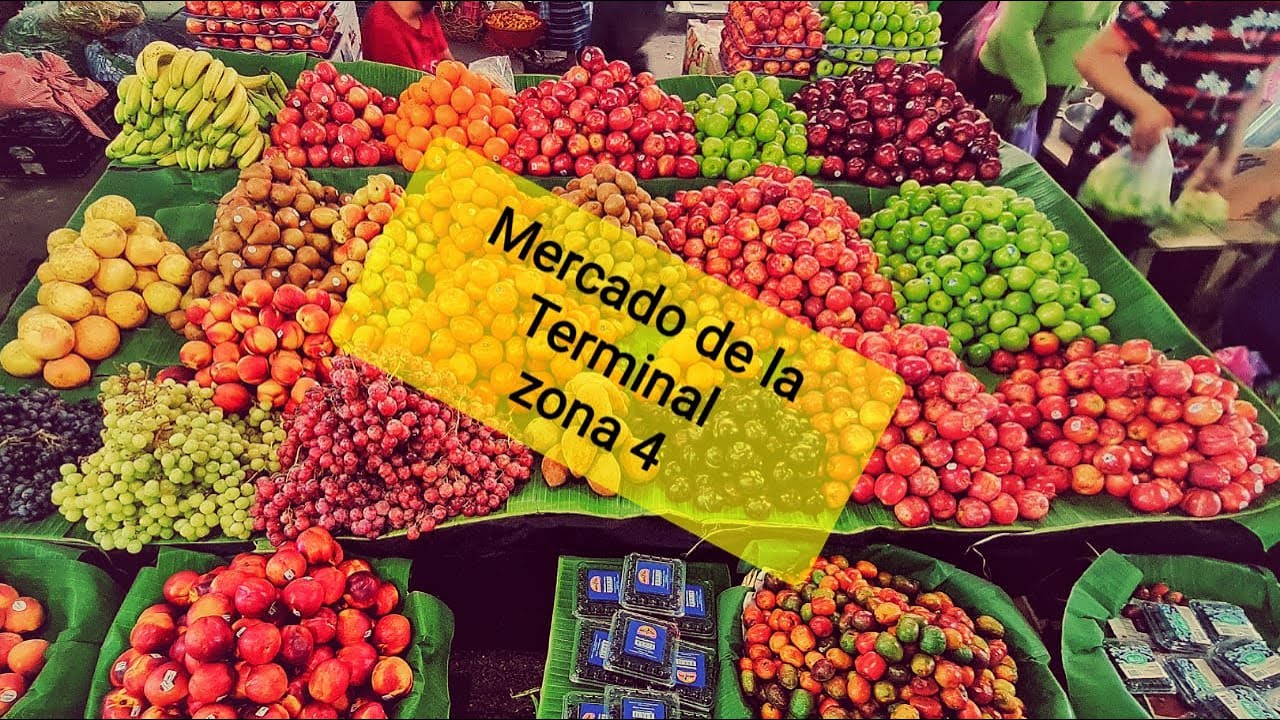 Visita a mercado la TERMINAL en zona 4 de la ciudad de Guatemala 2020 despu&eacute;s de pandemia COVID 19
