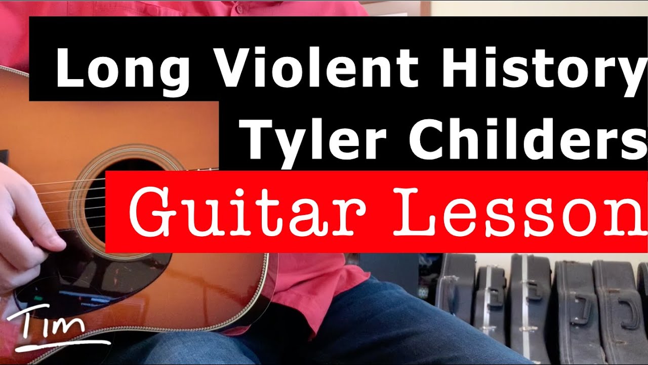 Урок игры на гитаре, аккорды и обучающее видео «Долгая жестокая история» Тайлера Чайлдерса