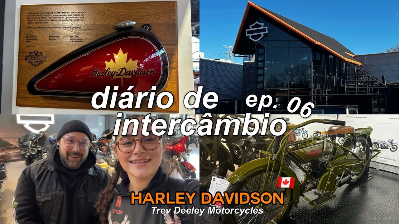 diário de intercâmbio ep. 06 || HARLEY DAVIDSON, VANCOUVER BC