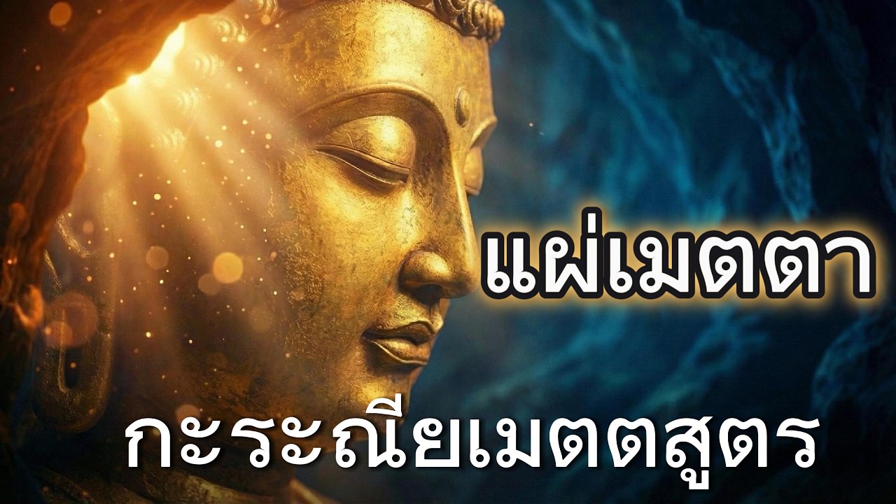 แผ่เมตตา | กะระณียเมตตสูตร เสริมพลังบวก หลับลึก ใจสงบ  432Hz