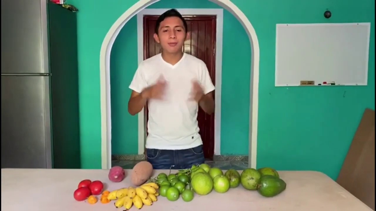 Frutas en maya Ko´one´ex kanik maya