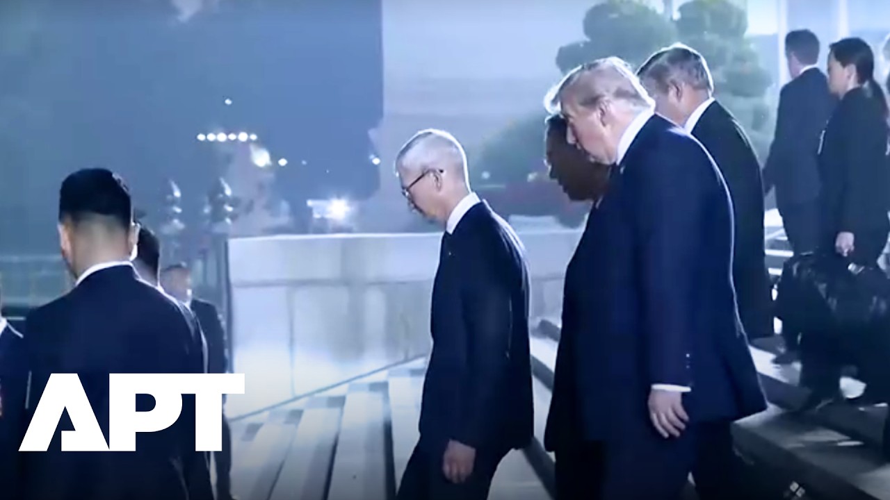 WATCH: Trump And US Officials Depart State Banquet At Great Hall Of The People | APT