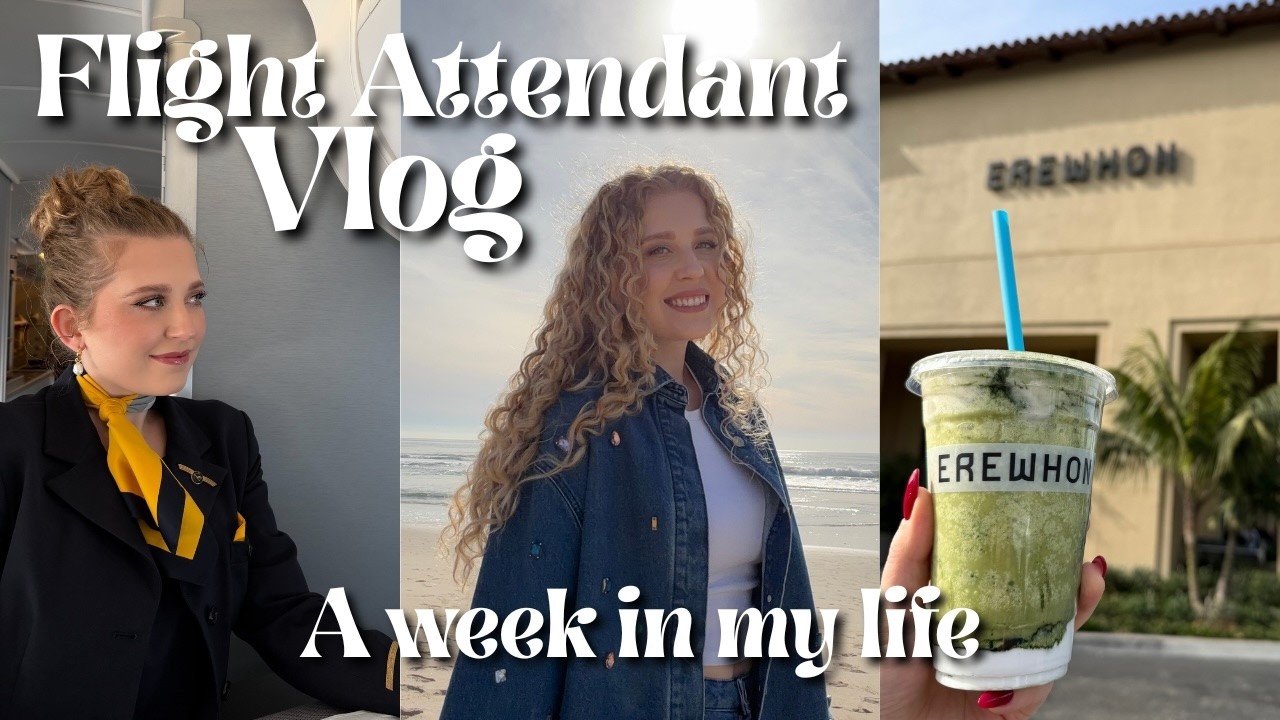 Flight Attendant Vlog: Los Angeles & Atlanta in a week