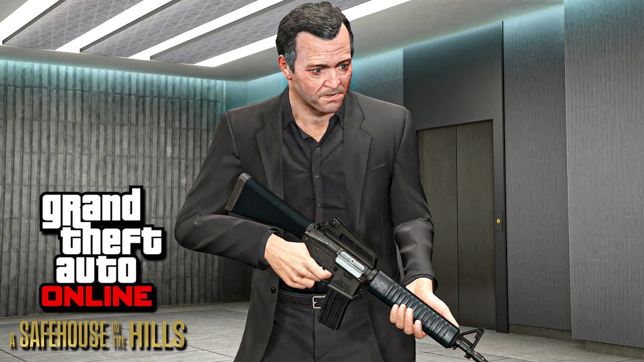 GTA Online - Michael Full DLC Gameplay Walkthrogh | A Safehouse in the Hills DLC All Missions 4KUHD