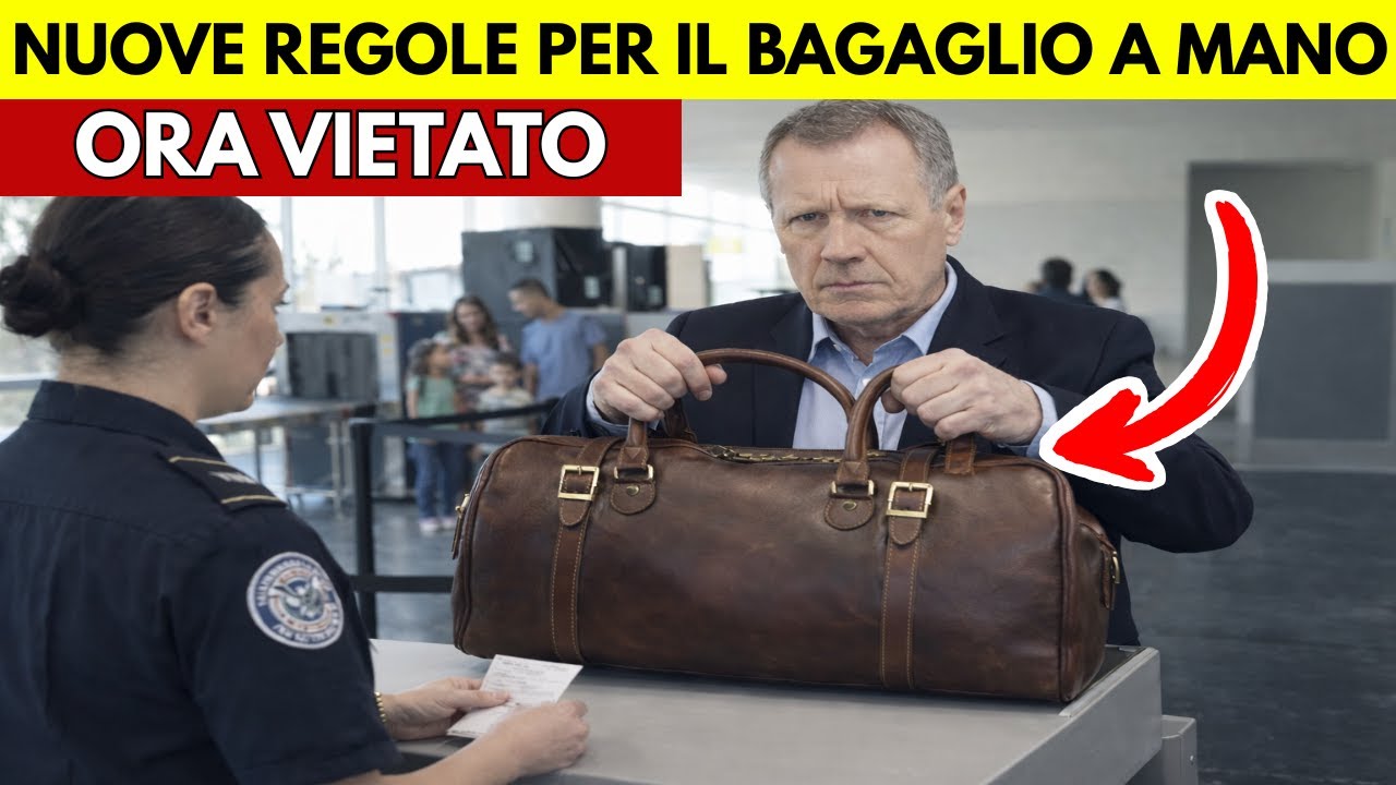 Bagaglio a mano: le nuove regole folli in arrivo nel 2026