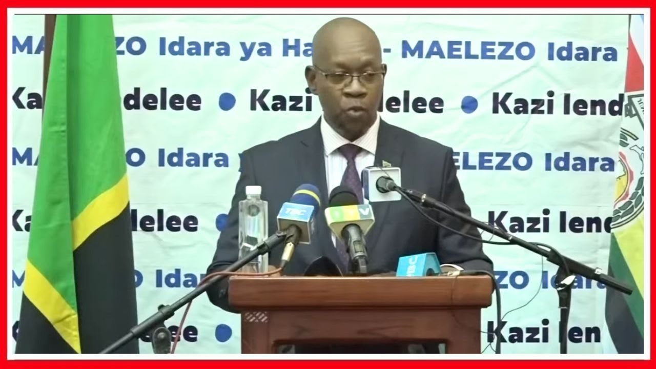 🔴#Live: TAARIFA MPYA SAKATA la NGORONGORO - MSEMAJI MKUU wa SERIKALI MATINYI AMTAJA MBUNGE ALIYEHAMA