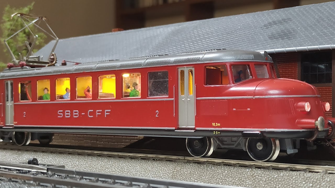 Ein Liebhaberstück: Kleinbahn SBB RBe 2/4 