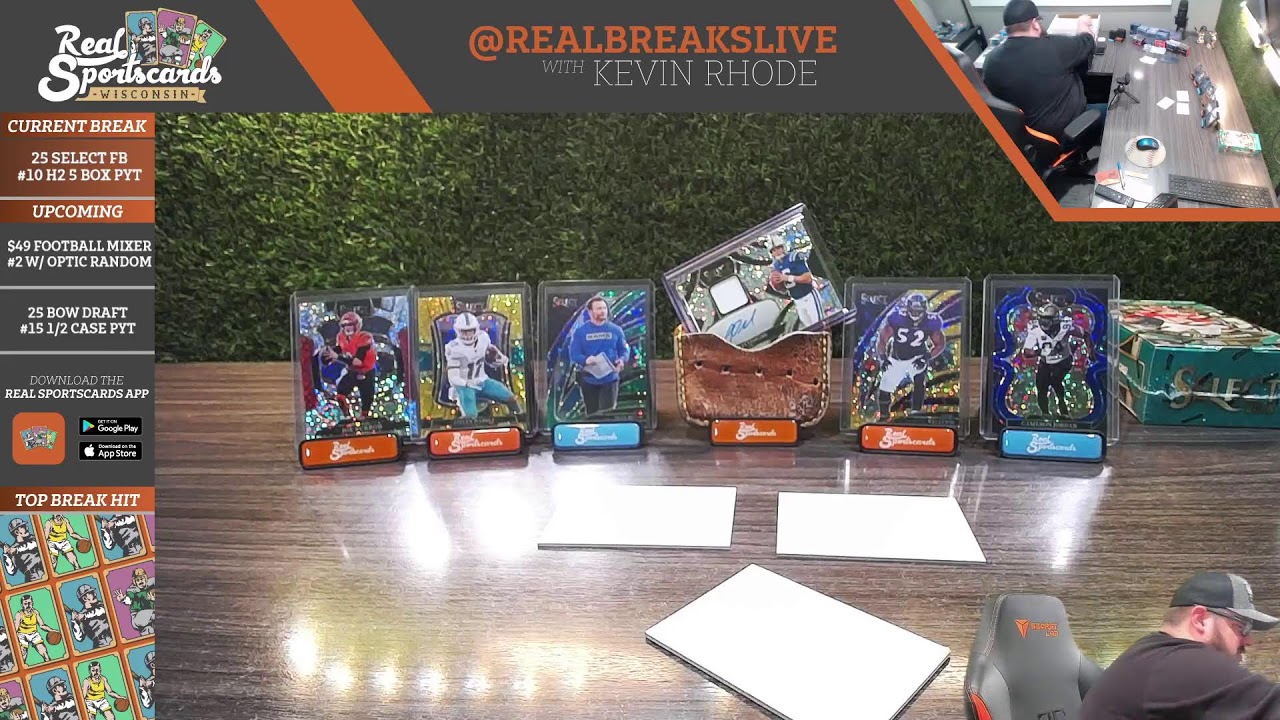 2025 Panini Select Football #10 H2 Five Box Pick Your Team (3/2/26)