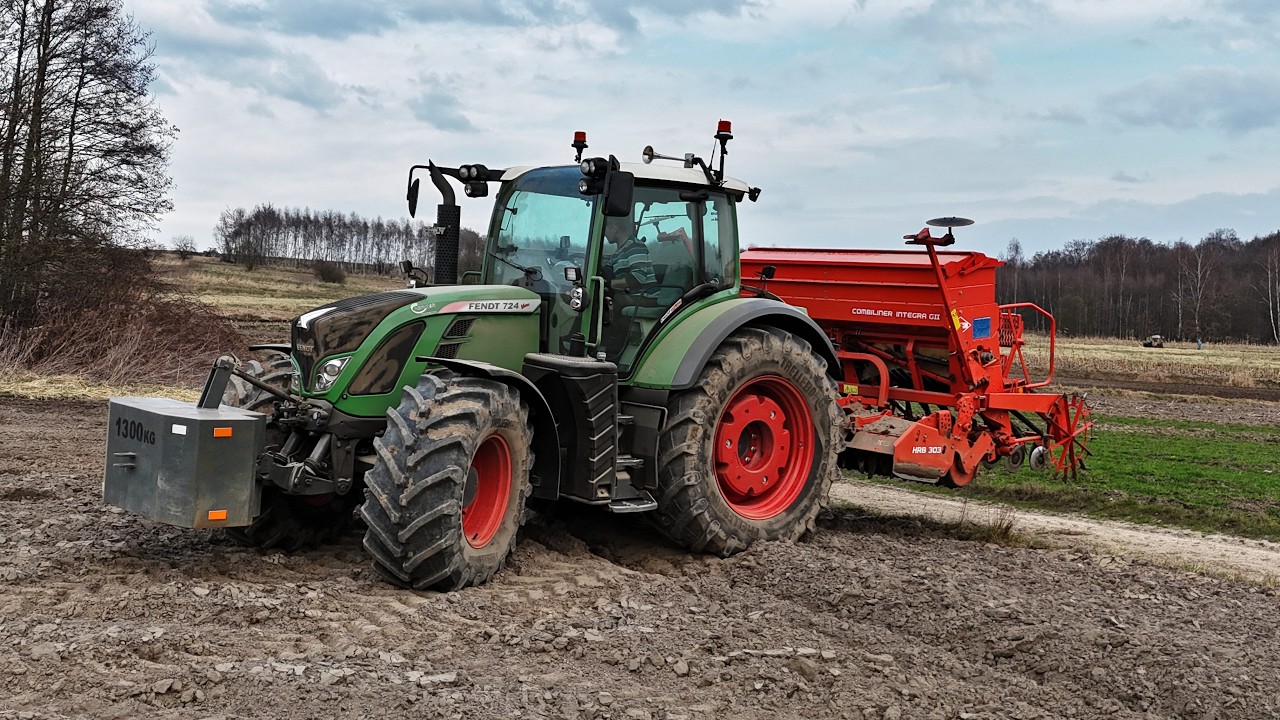 Весенний посев 2026 | Fendt 724 SCR и Kuhn Integra GII