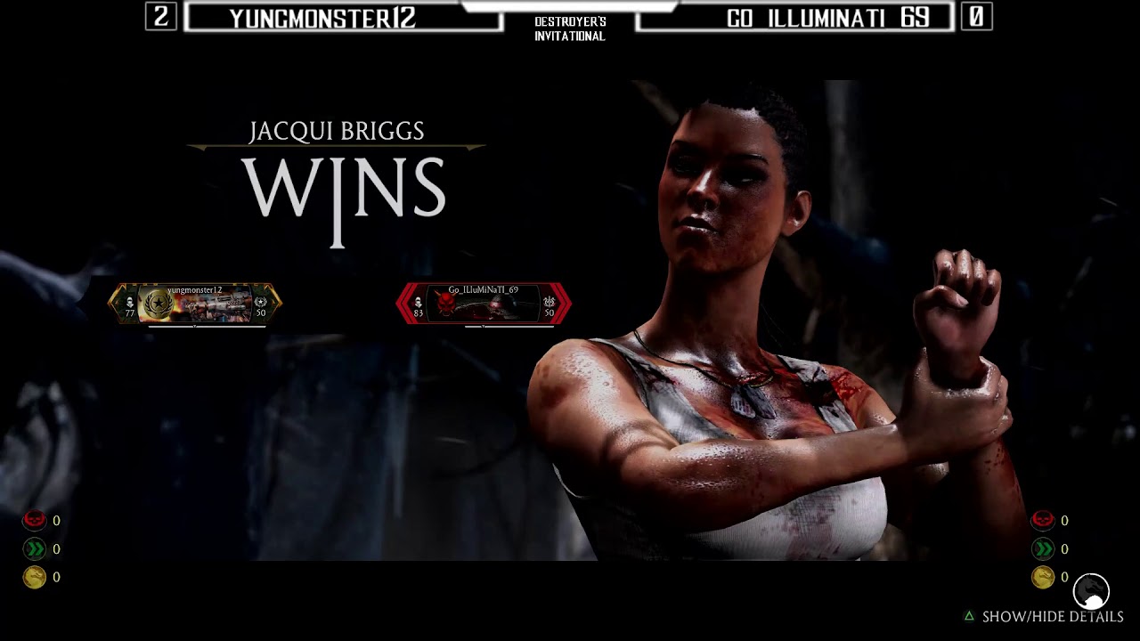 Mortal Kombat X: Destroyer's Invitational - Yungmonster vs Go_Illuminati_69